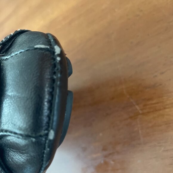 Michael Kors Womens Black Leather Fulton Moc Ballerina Ballet Flats Size 8.5M - Picture 10 of 14